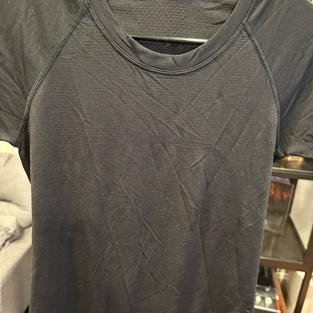 Lululemon Black Athletic T-Shirt